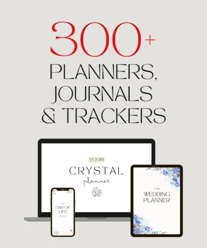300+ PLR Digital Planners, Journals & Trackers - Canva Templates