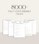 300+ PLR Digital Planners, Journals & Trackers - Canva Templates