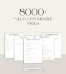 300+ PLR Digital Planners, Journals & Trackers - Canva Templates