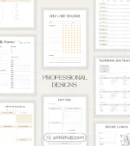 300+ PLR Digital Planners, Journals & Trackers - Canva Templates