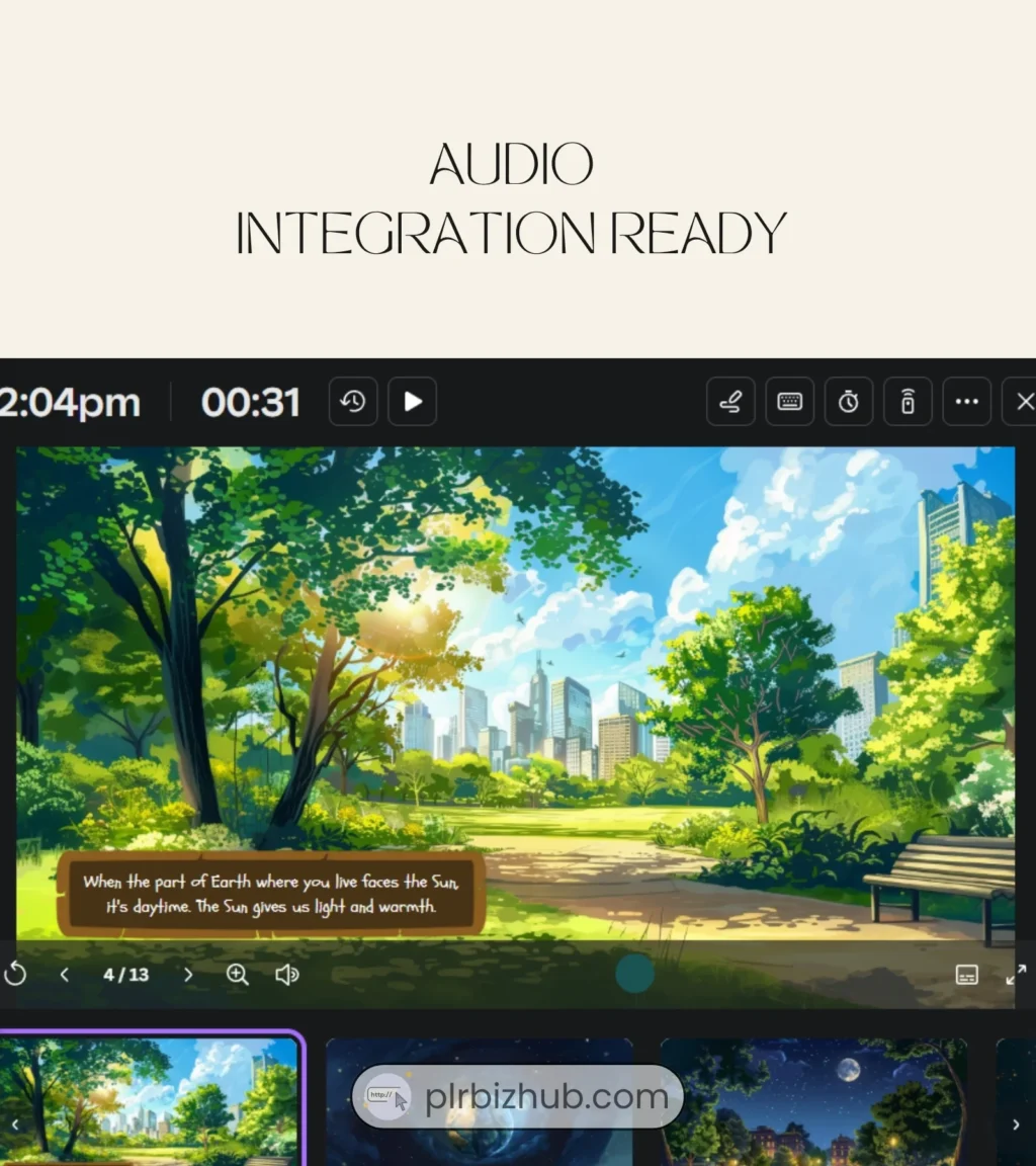 PLR Kids Animated Stories - Canva Templates Bundle - Image 3