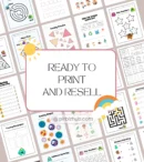 12,000+ PLR Preschool Activities - Education Bundle for Kids