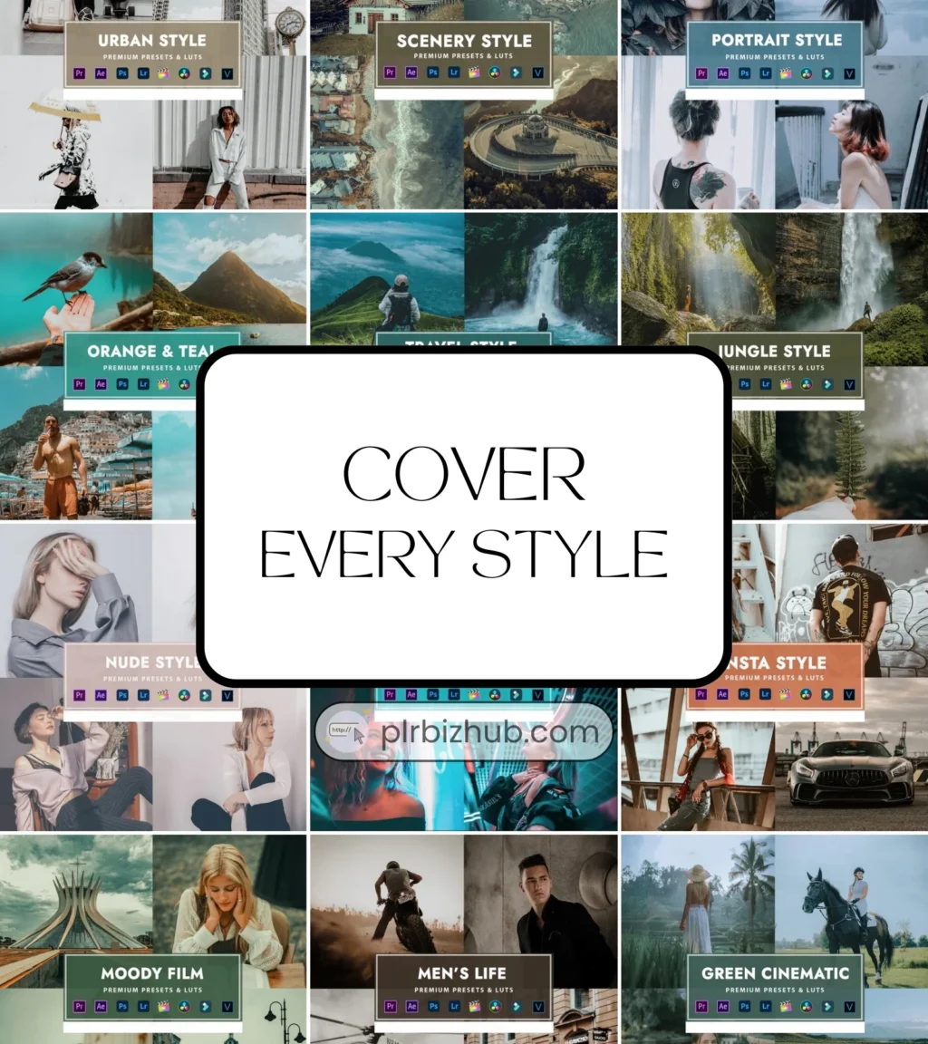 150,000+ PLR Premium Adobe Lightroom Presets Bundle - Image 2