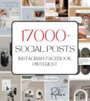 17000+ PLR Social Media Posts - Canva Templates Bundle