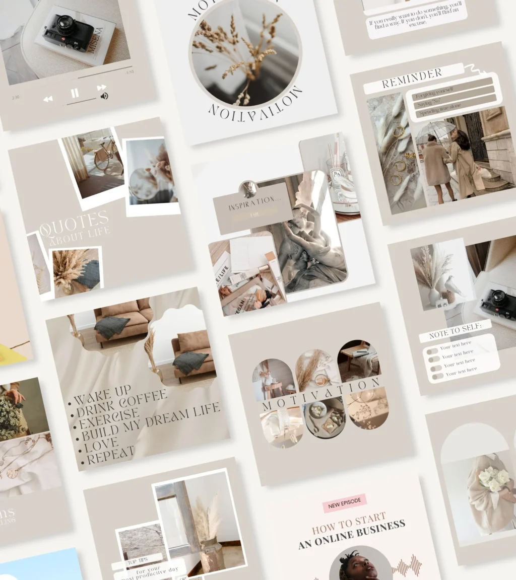 17000+ PLR Social Media Posts Canva Templates Bundle - Image 2