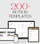 200+ PLR Notion Templates Bundle