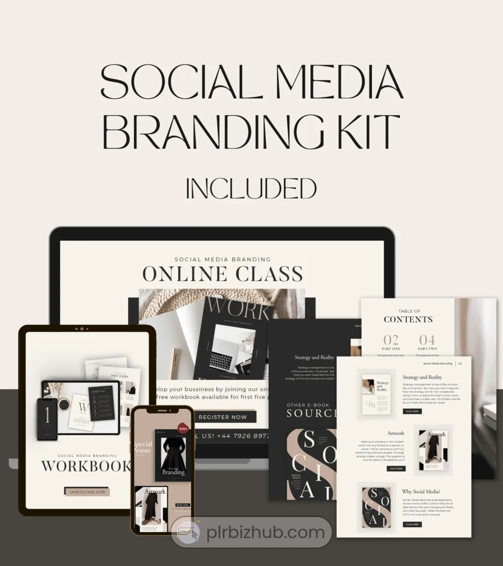 Comprehensive PLR Templates Bundle for Course Creators, Coaches and Influencers - Image 4