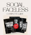 Social Faceless Complete Guide (3 PLR Ebooks)