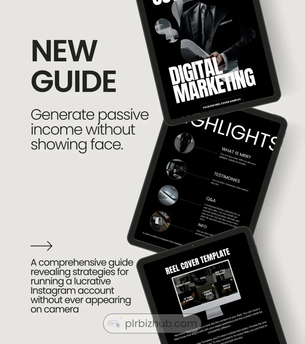 Social Faceless Complete Guide (3 PLR Ebooks) - Image 2
