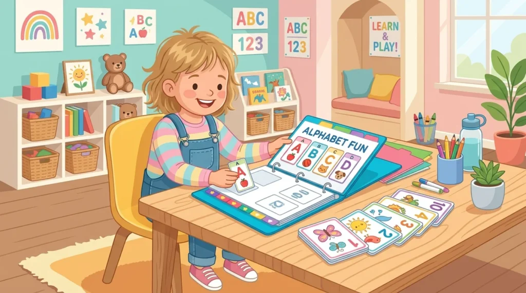 preschool learning binders