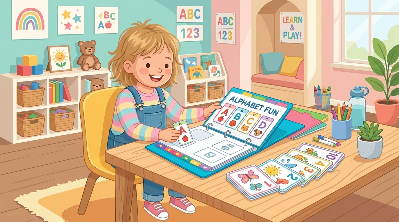 preschool learning binders