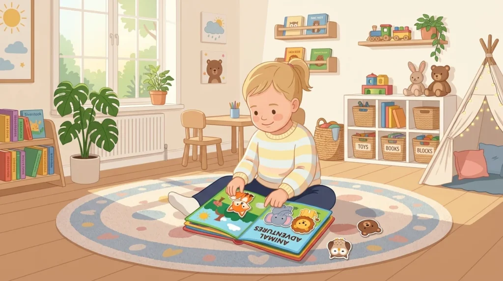 toddler quiet time busy books