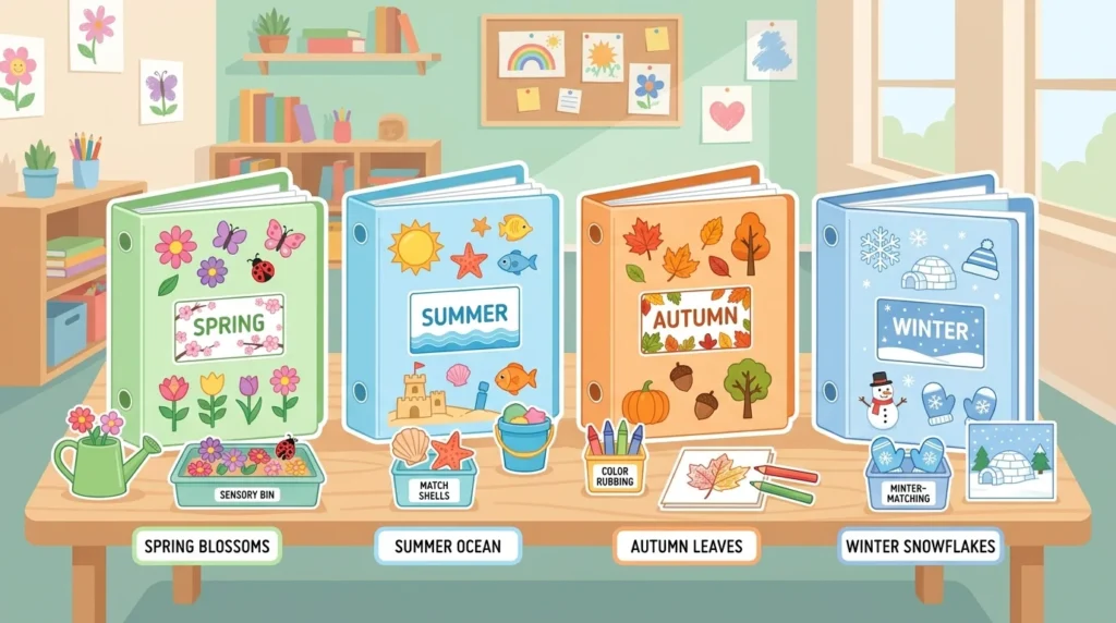 seasonal preschool printable activities
