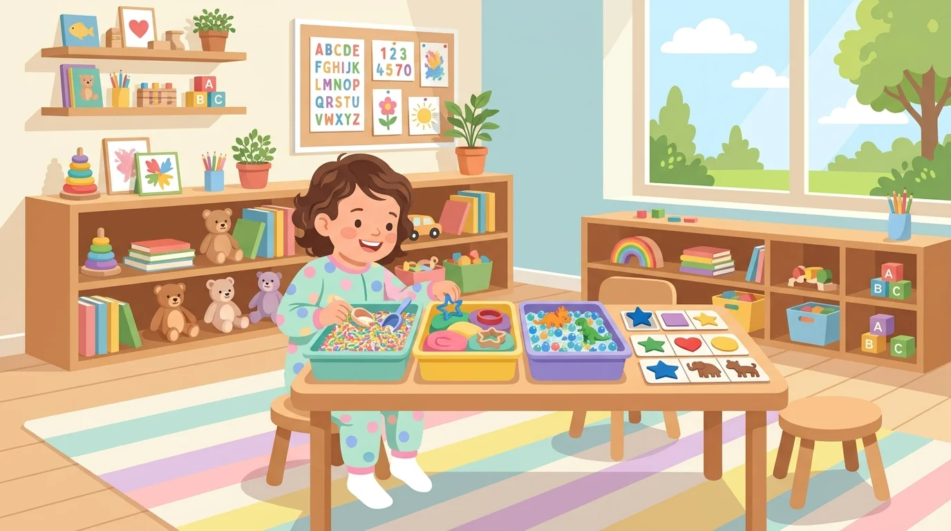 sensory learning preschool printables